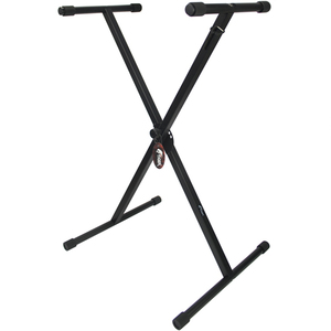 Tiger Keyboard Stand X Frame Height Adjustable Single Braced Stand