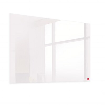 Casca Magnetic Glass Writing Board 900 x 600mm Soft White