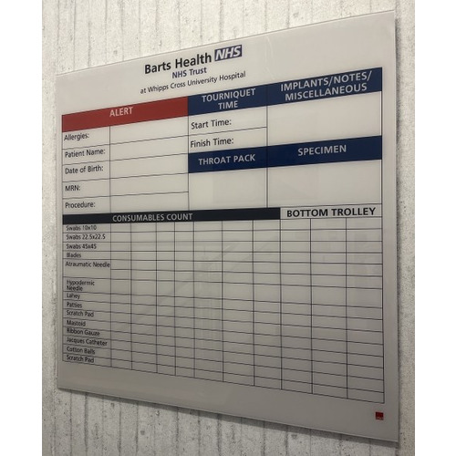 Casca Printed Glass Board 2000 x 1200mm