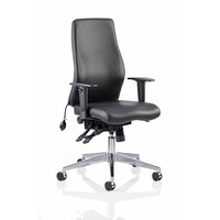 Image of Onyx Posture Chair Black Leather