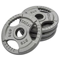 Tri Grip Cast Iron Olympic Weight Plates - 4 x 5kg