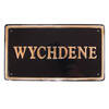 Image of Brass Rectangle House Sign - 44.5 x 25cm
