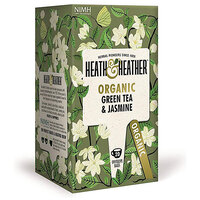 Image of Heath & Heather Organic Green Tea & Jasmine - 20 Teabags