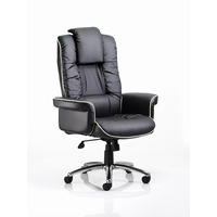 Image of Chelsea Executive Leather Chair Black