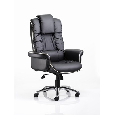Chelsea Executive Leather Chair Black