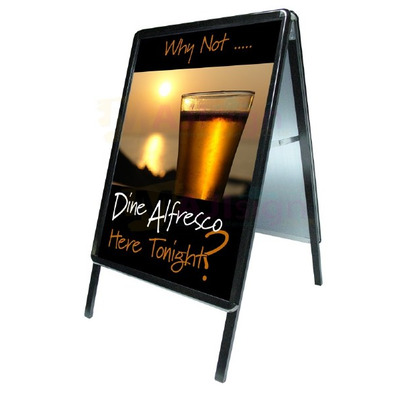 A-Board Snapframe Pavement Sign