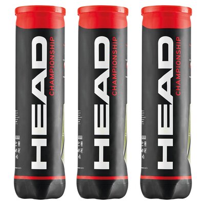 Head Championship Tennis Balls - Tube of 4