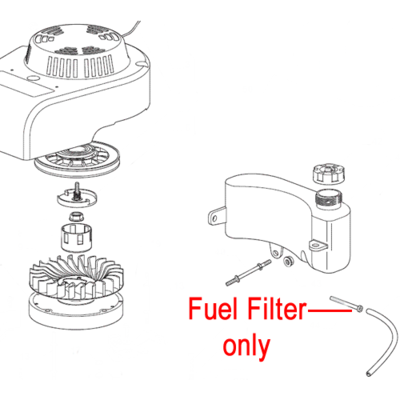Mountfield Rm45 Rm55 Fuel Filter 118550314 0