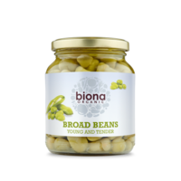 Biona Organic Jarred Broad Beans 350g