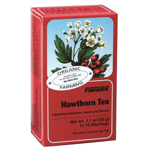 floradix organic hawthorn herbal tea 15 bags