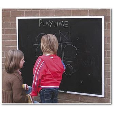 Outdoor Chalkboard Aluminium Frame 2400 x 1200mm