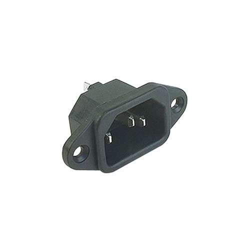 IEC Male Panel Mount Socket