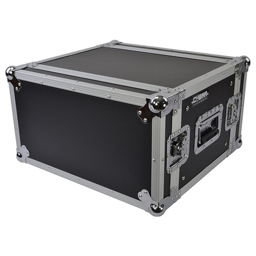 19" 6U Rack Flight Case 350mm Deep with Strong Ply Construction & Removable Lids