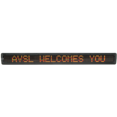 Multi-Colour LED Moving Message Board