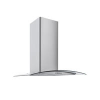 Image of ART28369 60CM CURVED GLASS COOKER HOOD