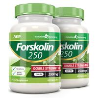 Image of Forskolin 250 Double Strength 250mg 60 Weight Loss Capsules - 120 Capsules