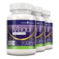 Image of Maqui Berry Antioxidant Supplement 500mg Capsules - 270 Capsules