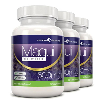 Maqui Berry Antioxidant Supplement 500mg Capsules - 270 Capsules