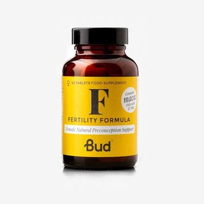Bud Nutrition Female Fertility Formula 60 Tablets