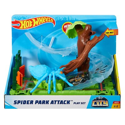 Hot Wheels Spider Park Attack Set Hot Wheels Spider Park Attack Set