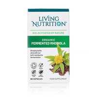 Image of Living Nutrition Organic Fermented Rhodiola - 60 Capsules