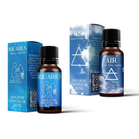 Air Element & Aquarius Essential Oil Blend Twin Pack (2x10ml)