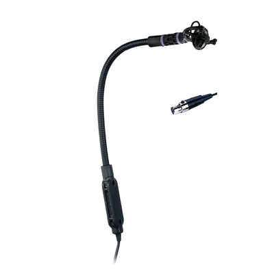 JTS CX-516W Unidirectional Condenser Instrument Microphone with 4 Pin Mini XLR