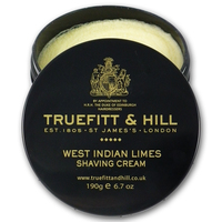 Image of Truefitt and Hill West Indian Limes Shaving Cream 190g