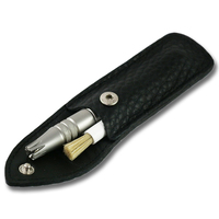 Image of Dovo of Solingen Klipette Nose And Ear Hair Trimmer in Leather Case