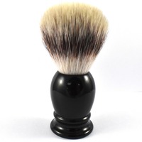 Image of Muhle Classic Synthetic Shaving Brush with Medium Black Handle