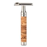 Image of Muhle Rocca Wood And Stainless Steel Safety Razor