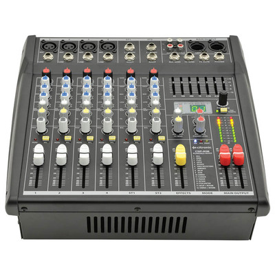 4 Channel Powered Mixer 2 x 200W