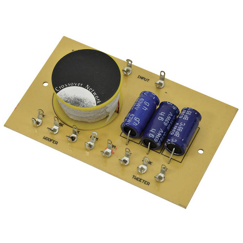 2 Way Crossover with Selectable Cross Over Points at 2/2.5/4kHz 100 Watts