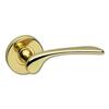 Image of ASEC URBAN New York Round Rose Latch Furniture - Polished Brass (Visi)