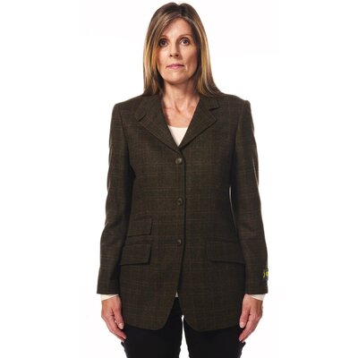 Hunter Outdoor Fern Women’s Wool Tweed Jacket / Blazer - S/10 Dark Green