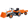 Image of Ride On Digger with Trailer Orange