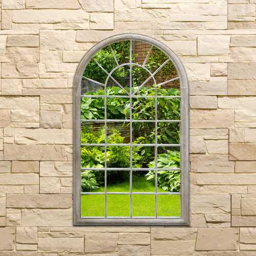 Single Arch Mirror " Natural