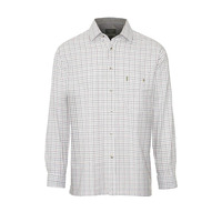 Image of Champion Men&#8217;s Long Sleeved Cotton Green Check Shirt - M (42")
