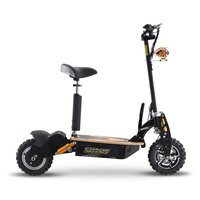Image of Chaos 48v 1600w Hub Drive Off Road Black Adult Electric Scooter