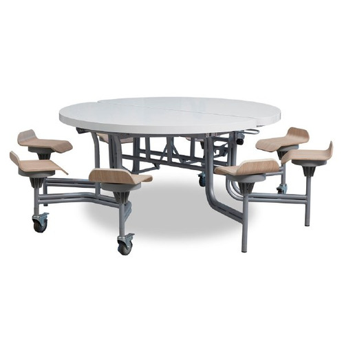 8 Seat Primo Round Mobile Folding Tables