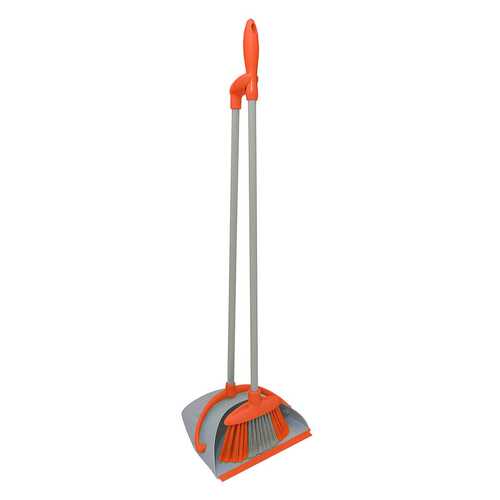 Dustpan & Brush Set Orange