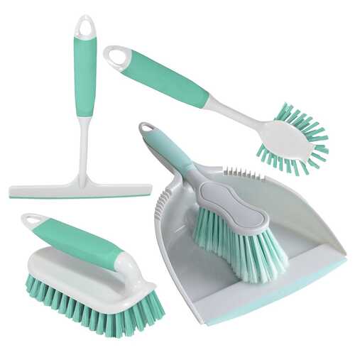 Cleaning Set - 5 Piece - Mint Green