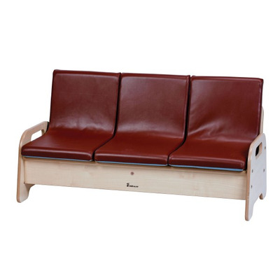 3-Seat Wooden Sofa