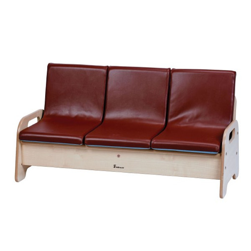 3-Seat Wooden Sofa