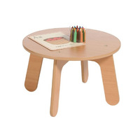Image of Small Round Maple Table