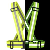 Image of High Visibility Reflective Vest, Sash, for Running & Cycling