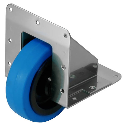 4" 100mm Recessed Caster - Zinc