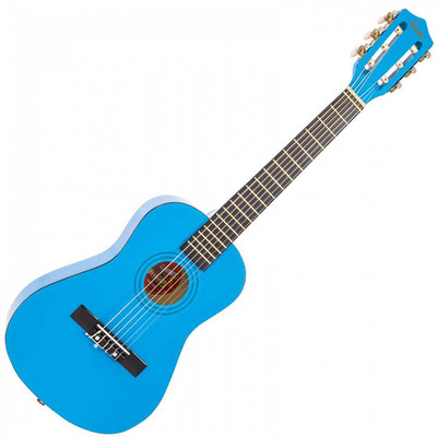 1/2 Junior Acoustic Guitar Pack Metallic Blue