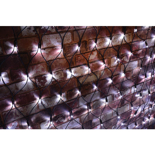 Outdoor LED Net Light with Controller 240V - Cool White