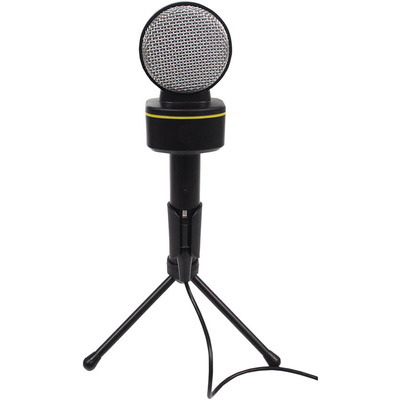 Condenser Microphone with 3.5mm Jack & Volume Control